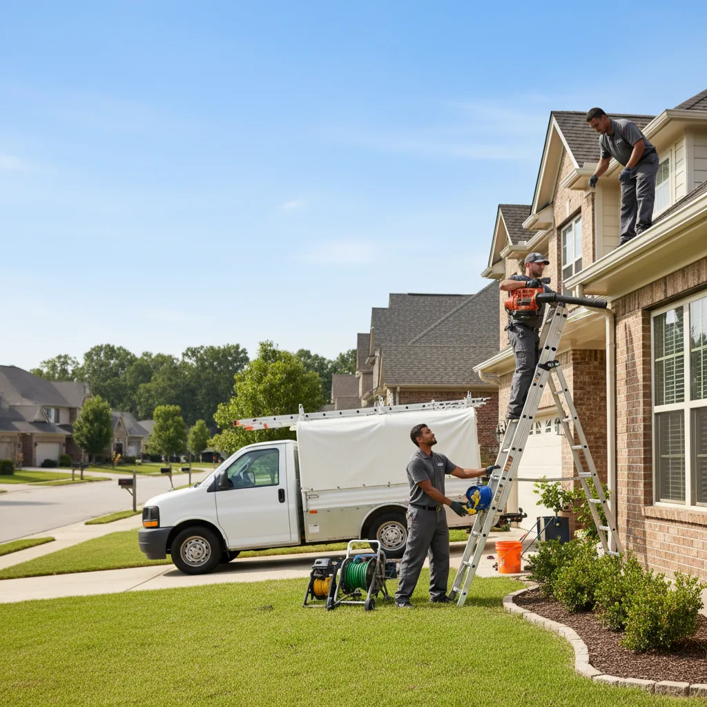 Home Gutter Service in Santa Anna, TX near me